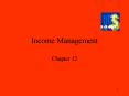 Income Management PowerPoint PPT Presentation