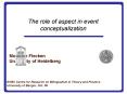 The role of aspect in event conceptualization PowerPoint PPT Presentation