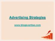 Advertising Strategies