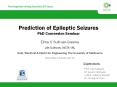 Prediction of Epileptic Seizures PhD Conversion Seminar PowerPoint PPT Presentation