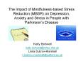 The Impact of Mindfulness-based Stress Reduction (MBSR) on Depression, Anxiety and Stress in People with Parkinson PowerPoint PPT Presentation