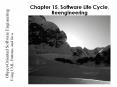 Chapter 15, Software Life Cycle, Reengineering PowerPoint PPT Presentation