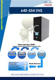 Cisco 640-554 CCNA Security VCE Braindumps