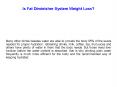 Is Fat Diminisher System Weight Loss? PowerPoint PPT Presentation