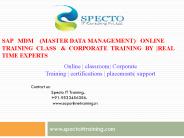 online live training classes on sap mdm