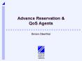 Advance Reservation PowerPoint PPT Presentation