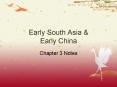 Early South Asia PowerPoint PPT Presentation