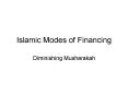 Islamic Modes of Financing PowerPoint PPT Presentation