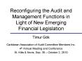 Reconfiguring the Audit and Management Functions in Light of New Emerging Financial Legislation PowerPoint PPT Presentation