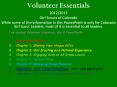 Volunteer Essentials PowerPoint PPT Presentation
