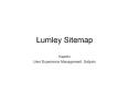 Lumley Sitemap PowerPoint PPT Presentation