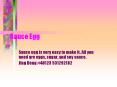 Sauce Egg PowerPoint PPT Presentation