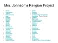 Mrs. Johnson PowerPoint PPT Presentation