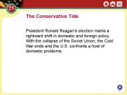 The Conservative Tide