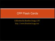 Collection By Brandon Gregg, CPP
