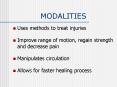MODALITIES PowerPoint PPT Presentation
