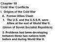 Chapter%2018%20Cold%20War%20Conflicts PowerPoint PPT Presentation