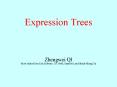 Expression Trees PowerPoint PPT Presentation