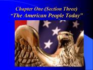 Chapter One (Section Three) 