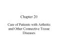 Care of Patients with Arthritis and Other Connective Tissue Diseases PowerPoint PPT Presentation