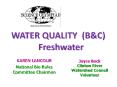 WATER QUALITY (B PowerPoint PPT Presentation