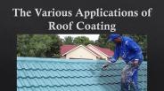 The various applications of roof coating