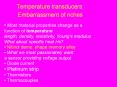 Temperature transducers: Embarrassment of riches PowerPoint PPT Presentation