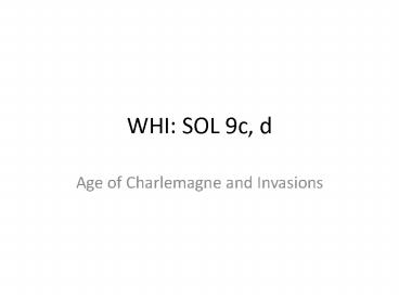 WHI: SOL 9c, d