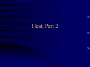 Heat, Part 2