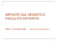 IMPOSTE SUL REDDITO E FISCALIT PowerPoint PPT Presentation