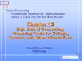 Chapter 12 High School Counseling: Preparing Youth for College, Careers, and Other Alternatives PowerPoint PPT Presentation