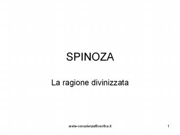 SPINOZA
