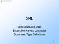 XML PowerPoint PPT Presentation