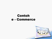 Contoh e - Commerce