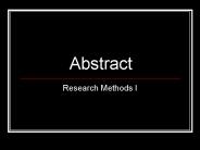 Abstract