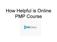 How Helpful is Online PMP Course