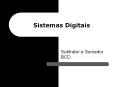 Sistemas Digitais PowerPoint PPT Presentation