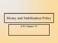 Money and Stabilization Policy PowerPoint PPT Presentation