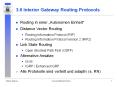 3.6 Interior Gateway Routing Protocols PowerPoint PPT Presentation