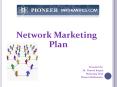 Network Marketing Plan PowerPoint PPT Presentation