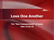 Love One Another
