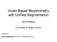 Voxel-Based Morphometry with Unified Segmentation PowerPoint PPT Presentation