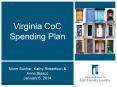 Virginia CoC Spending Plan PowerPoint PPT Presentation