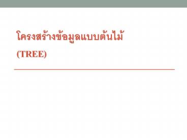 ???????????????????????? (Tree)