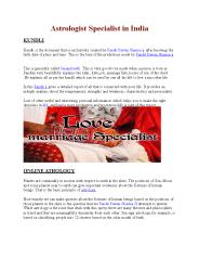 astrologist specialist in india