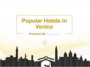 Popular Hotels in Venice