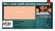 Washing Earth Moving Machinery