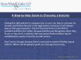 A Step-by-Step Guide to Choosing a Solicitor PowerPoint PPT Presentation