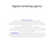 best digital marketing agency