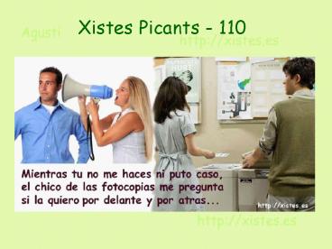AG2- Xistes Picants - 110